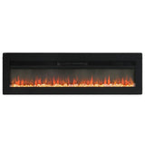 1800W Electric Fireplace Wall Mounted Heater with Overheat Protection Wall Mounted Fires Living and Home 