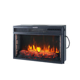 28Inch 2kw Electric Fireplace Wall Mounted Insert Electric Fire with WIFI Control Fireplaces Living and Home 