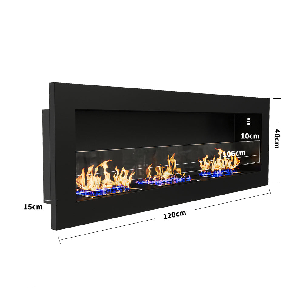 35Inch 47Inch Indoor Under TV Bio Ethanol Fireplace Wall Mounted Biofire Bio Ethanol Fireplaces Living and Home 