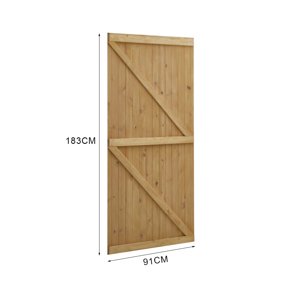 Pine Wood Garden Gate with Latch Garden Gates Living and Home 5' x 3' 