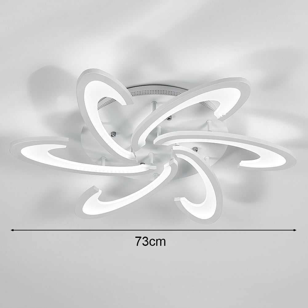 Modern LED Ceiling Light with Arc Spreading - Non-Dimmable Lighting Living and Home 