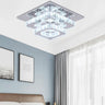 Modern Square Tiered Crystal Ceiling Light Ceiling Light Living and Home 