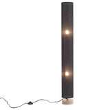 Modern Column/Tower Floor Lamp Lighting Living and Home Black 