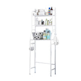 3 Tiers Metal Bathroom Organizer Over Toilet Rack Storage Shelves Shower Caddies Living and Home 